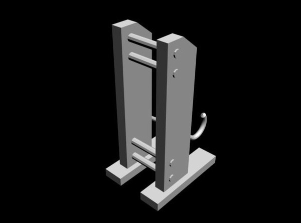 crossbow 3d max - Crossbow Stand by Sjors boomschors